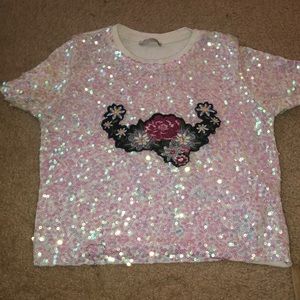 Zara Sequins shirt
